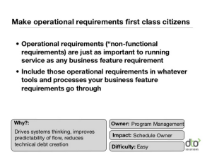 Damon Edwards - operational requirements as first-class citizens