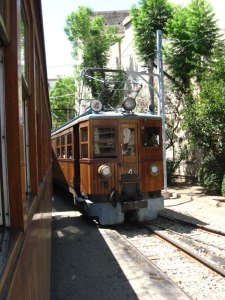 Train in Soller, Majorca