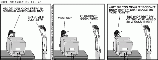 UserFriendly - SysAdmin Day